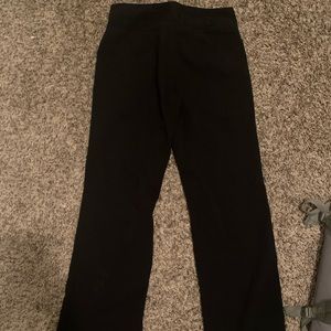 black ellemenno trousers